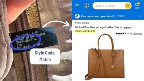 michael kors purse serial number lm-1705